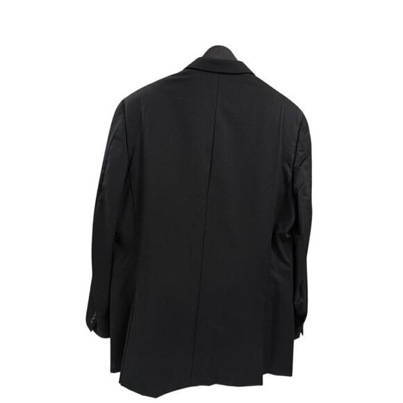 NWOT BURBERRY LONDON 100% Wool Black  3-Button Suit Men’s Size 42L Bond Street - Picture 2 of 8